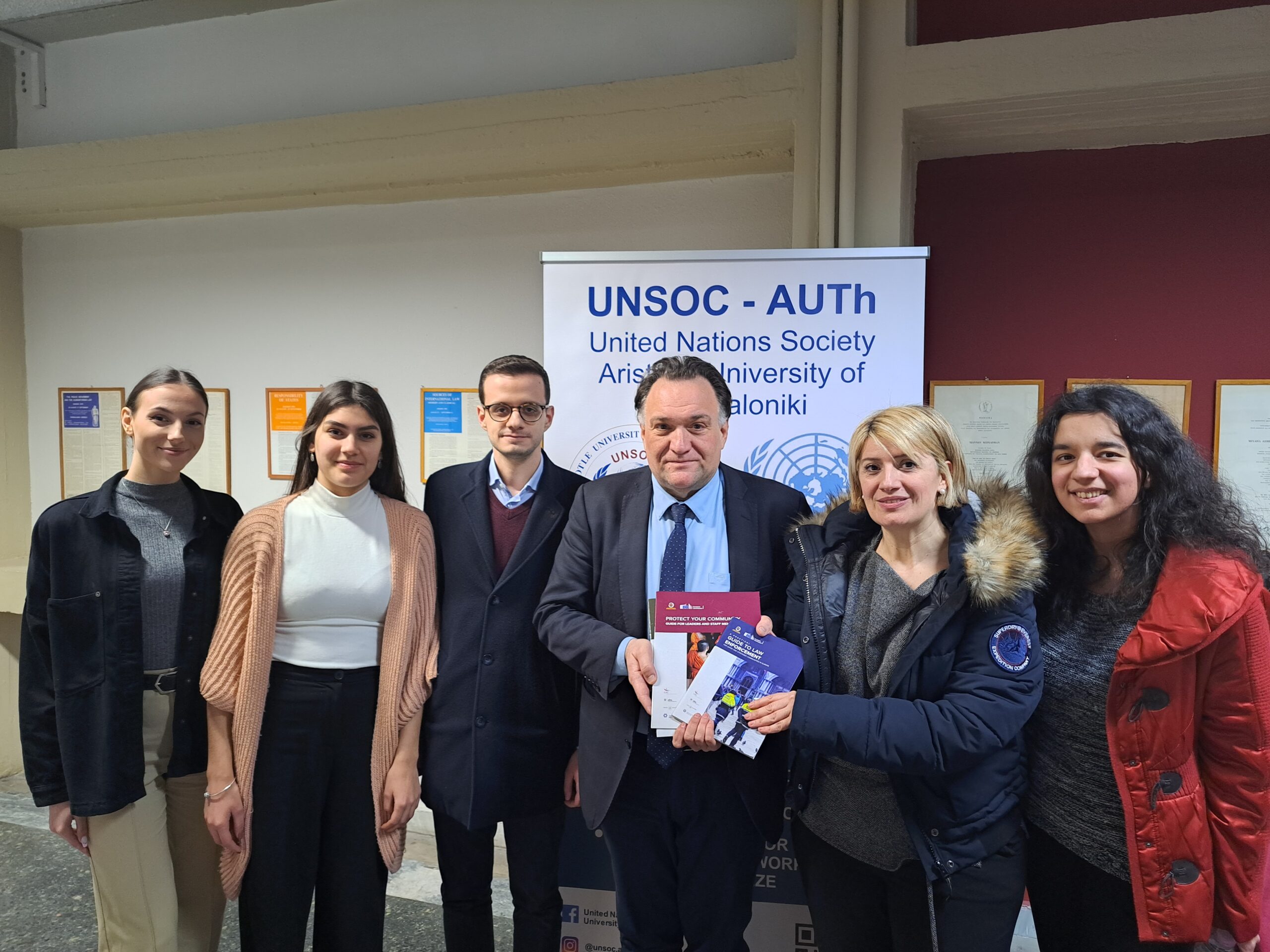 SASCE presented at United Nations Society of Aristotle University in ...