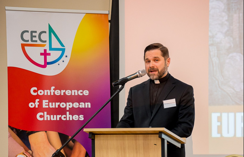 Rev. Anatolyi Raychynets. Photo: CEC/Łukasz Troc