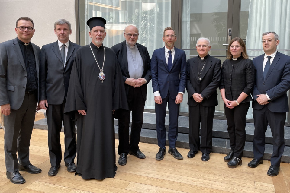 Delegation of European churches meets Swedish EU Presidency