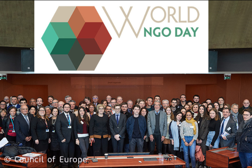 CEC at the celebration of World NGO Day at Council of Europe