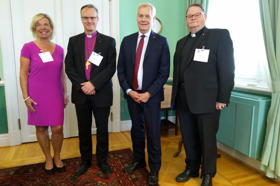 Church representatives discuss Finnish EU Presidency with Prime Minister Antti Rinne