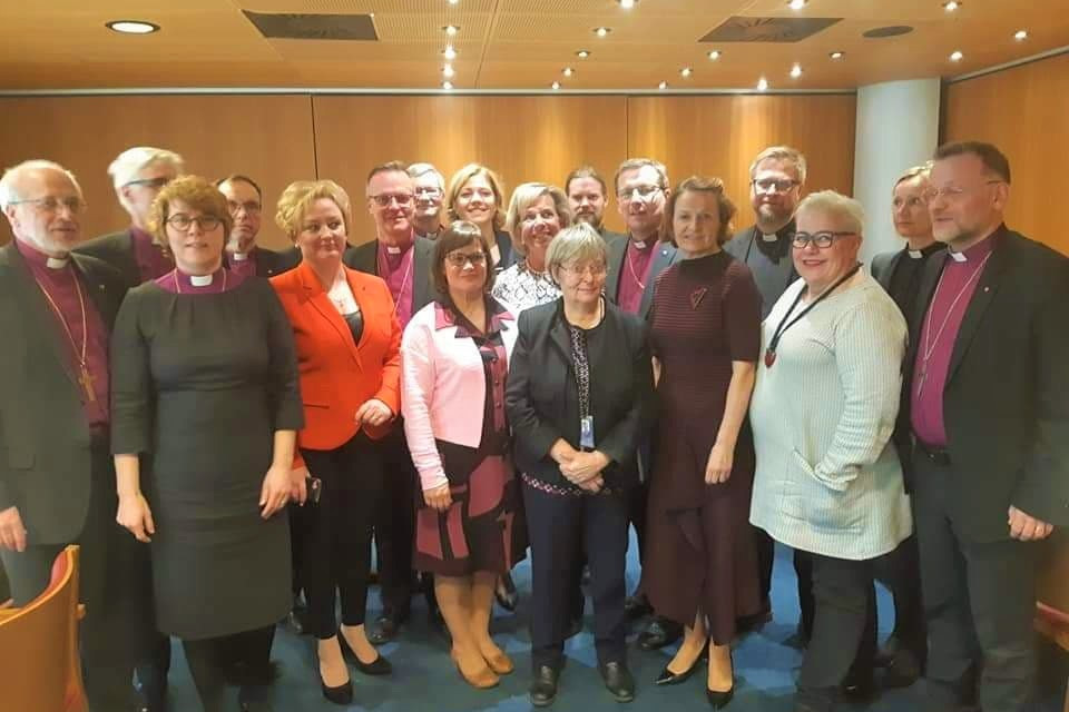 Finnish Lutheran bishops visit Strasbourg