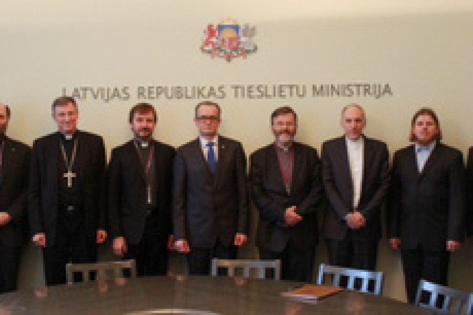 Meeting between Latvian EU Presidency & Church Representatives