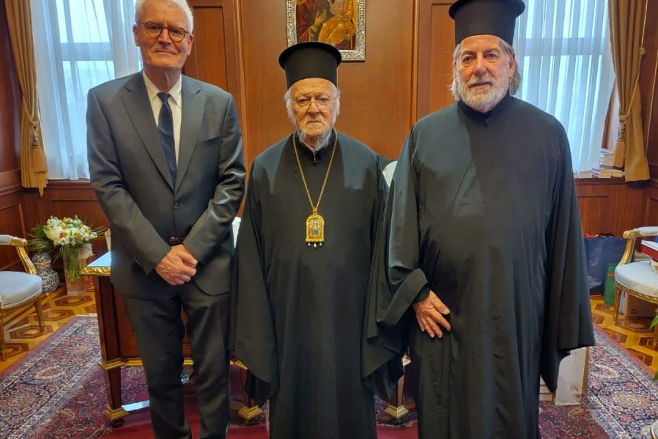 Unity, peace and Europe at centre of CEC–Patriarch meeting