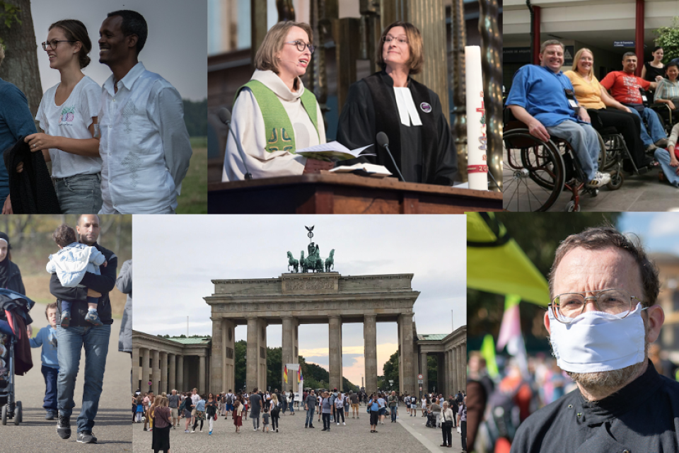 A tangle of COVID-19 challenges for European churches and society: how do we begin to unknot them?