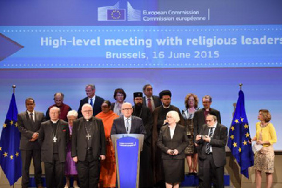 Living together and disagreeing well: High-level meeting with religious leaders at European Commission