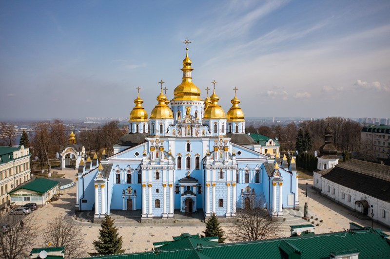 St. Michael's Golden-Domed Monastery in Kyiv, Ukraine. Photo: Ruslan Lytvyn
