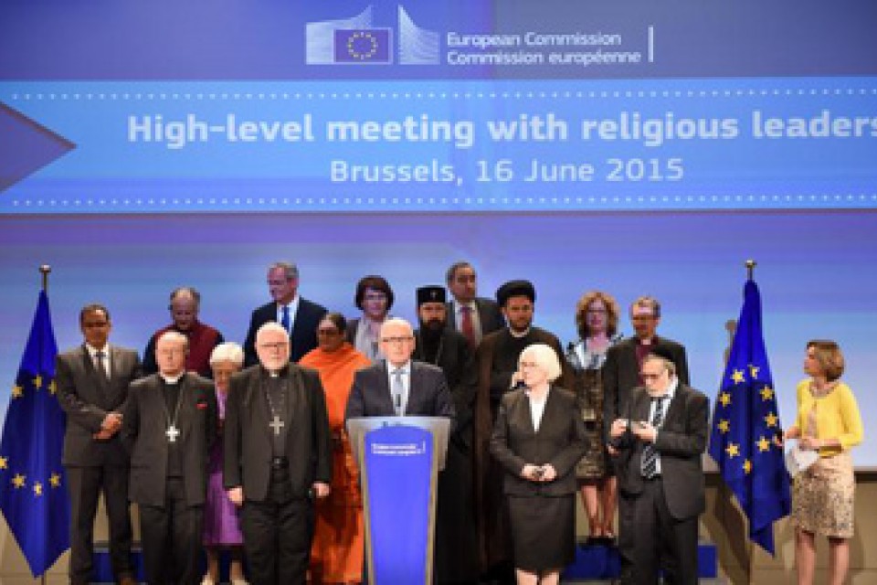 Living together and disagreeing well: High-level meeting with religious leaders at European Commission