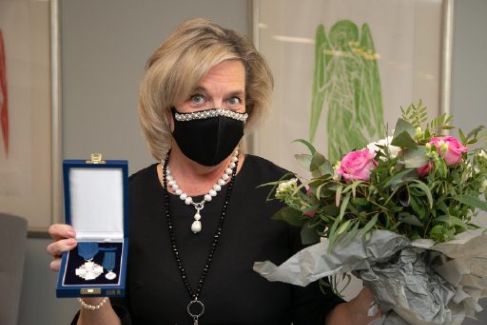 CEC team member Lena Kumlin receives Order of the White Rose of Finland