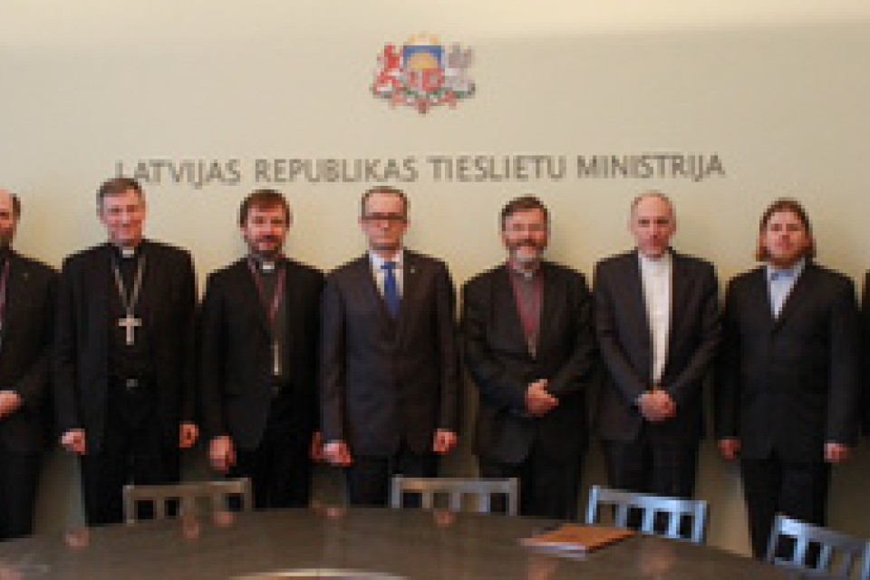 Meeting between Latvian EU Presidency & Church Representatives