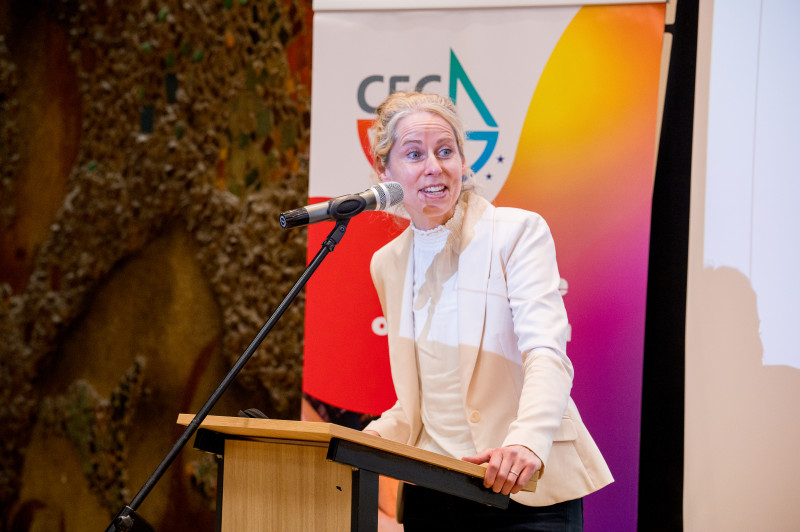 La Professeur Dr Christine Schliesser, de l'Université de Fribourg. Photo: CEC/Łukasz Troc