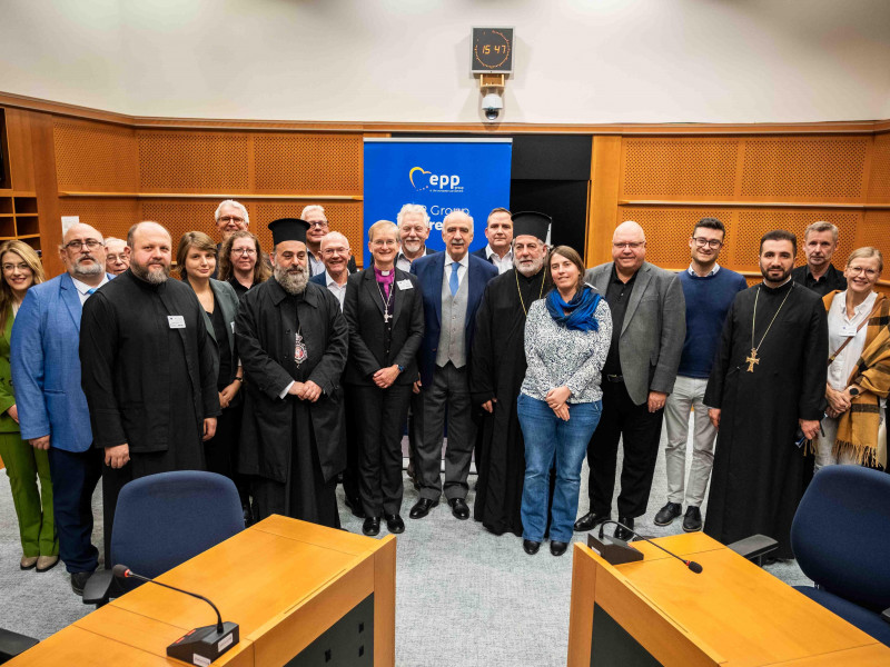 CEC Governing Board meets Vangelis Meimarakis MEP at the European Parliament