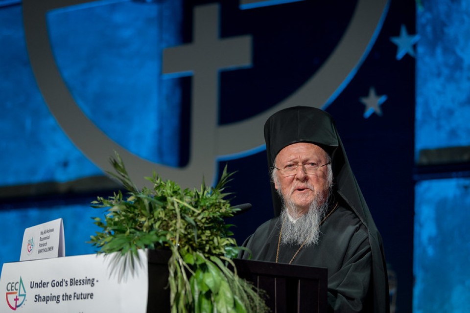 Ecumenical Patriarch to CEC General Assembly: “Can a Christian Europe now allow for all voices to be heard?”