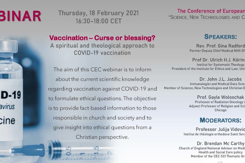 “Vaccination – Curse or blessing?” CEC webinar video is now online