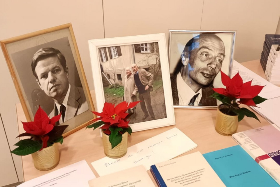 Honouring visionaries: Memorial for Marc Lenders and Helmut von Verschuer