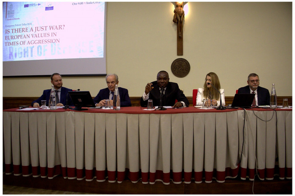 CEC contributes to Rome conference on “just war” and European values