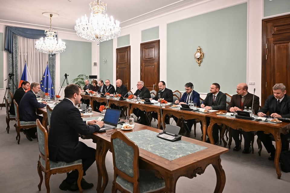 Czech EU Presidency: Ecumenical delegation meets with Czech Prime Minister Fiala
