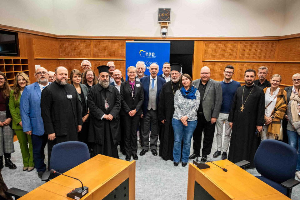 CEC Governing Board meets Vangelis Meimarakis MEP at the European Parliament