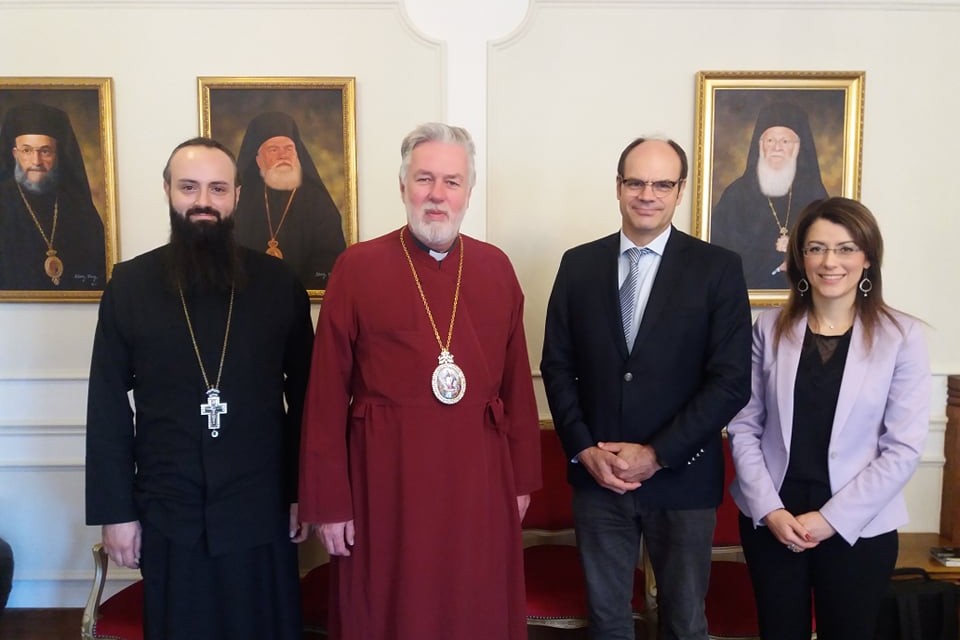 Meeting with Metropolitan Athenagoras of Belgium ahead of Ecumenical Patriarch’s visit